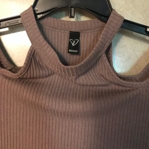 Cold shoulder top